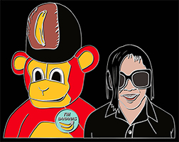 Andrew/Bananas Enamel Pin